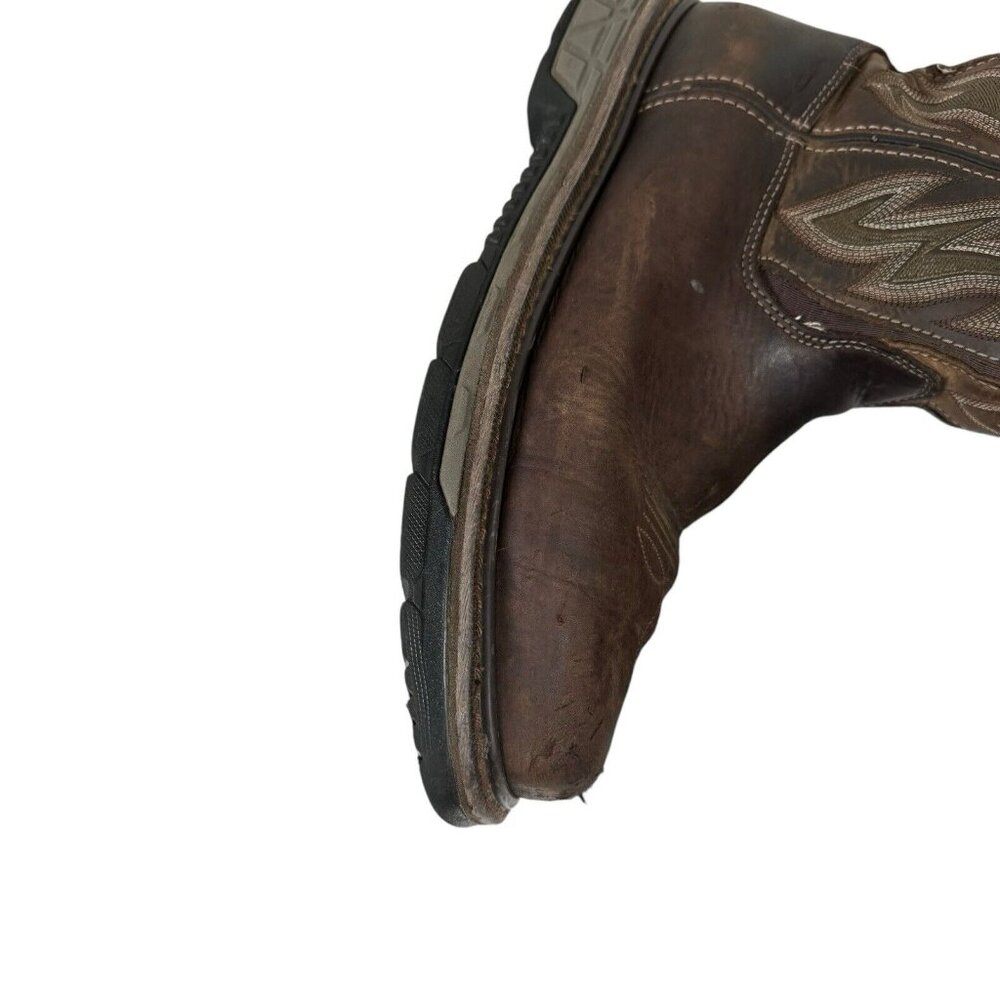Red Wing 2227 Rio Flex Brown Leather Safety Steel Toe Men's Boots 10 D‎ - Picture 10 of 15